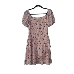 NWOT Altar’d State Women’s Pink Lemon Dress Size S